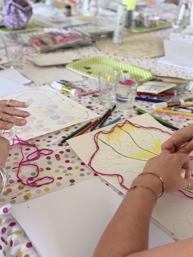 Séance neuroArbre de Vie pour Le Fil Rose chez HOPE