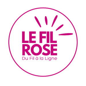 Logo du programme d'art-thérapie en ligne en ligne Le Fil Rose